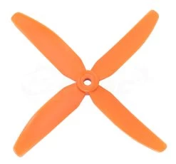 Direct Drive HQ Prop - Glass Fiber - 5x4x4 Orange (2CW, 2CCW)