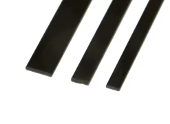 Carbon Fiber Flat Strip: 6mm X 1mm, 1m Long