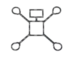 Inductrix CF Motor Reinforcement Plate