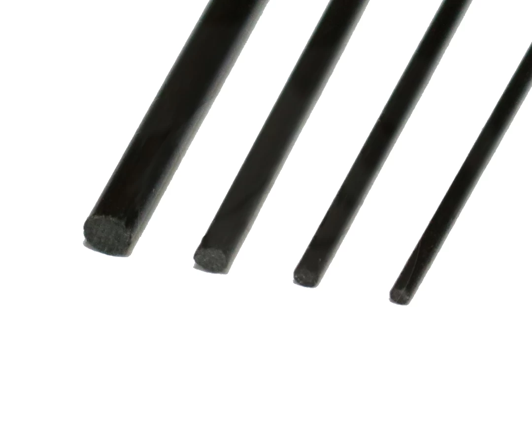 Carbon Fiber Solid Rod: 2mm, 1m Long 1 Carbon Fiber Solid Rod: 2mm, 1m Long