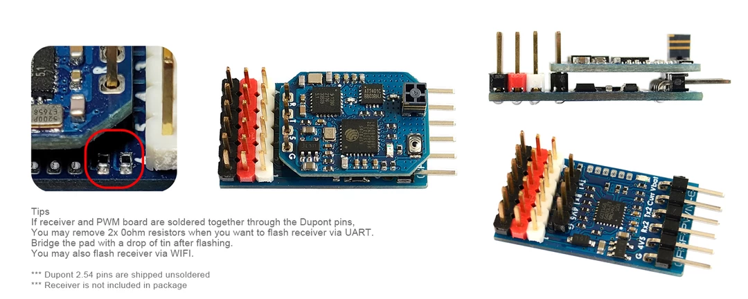 Matek CRSF To PWM Converter - 6 Channel 3 Matek CRSF To PWM Converter - 6 Channel - Image 3