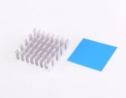 Heat Sink With Adhesive Backing - 20x20x5mm