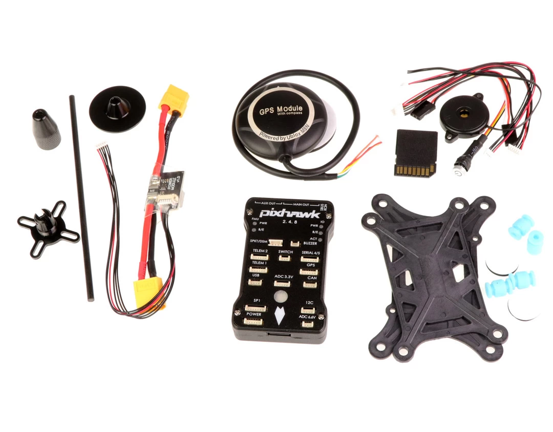 No Brand Pixhawk 2.48 With M8N GPS, Power Module, Shock Absorber 1 No Brand Pixhawk 2.48 With M8N GPS, Power Module, Shock Absorber