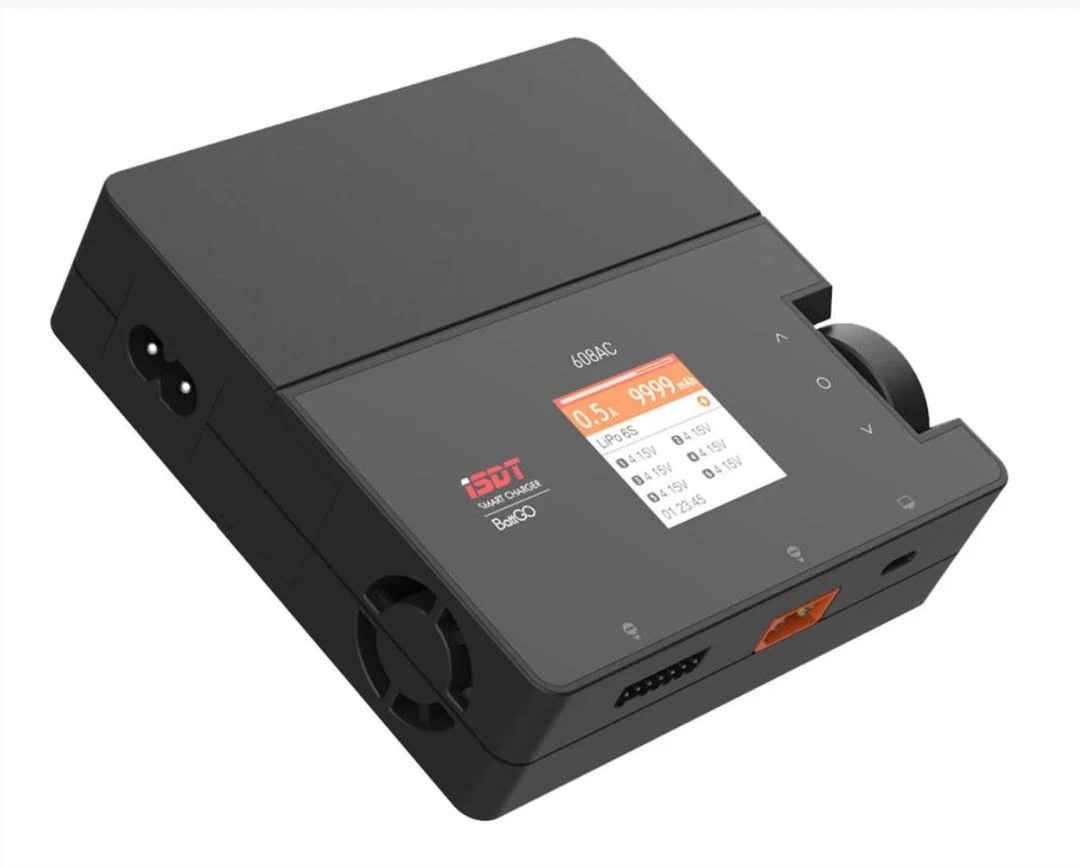 ISDT 608AC 50W AC 200W DC Dual Mode 8A 6S Smart Charger 1 ISDT 608AC 50W AC 200W DC Dual Mode 8A 6S Smart Charger