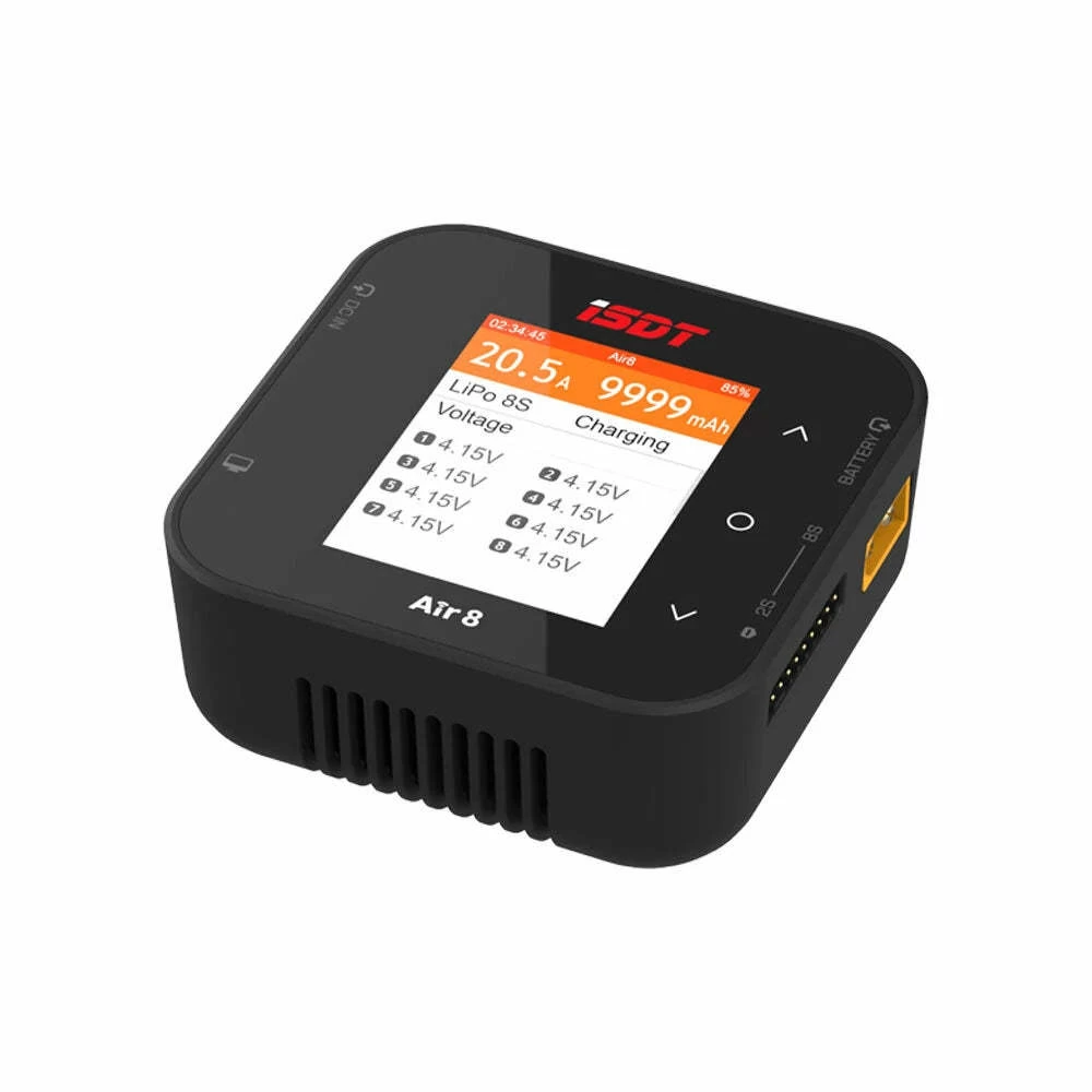 ISDT Air8 BattAir 500W 20A High Power Balance Charger Discharger 3 ISDT Air8 BattAir 500W 20A High Power Balance Charger Discharger - Image 3