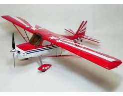OMPHobby Super Decathlon 55 Inch Balsa Airplane PNP Red