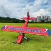 OMP Hobby BIGHORN 49" Pro Flap Version PNP Balsa Airplane Red