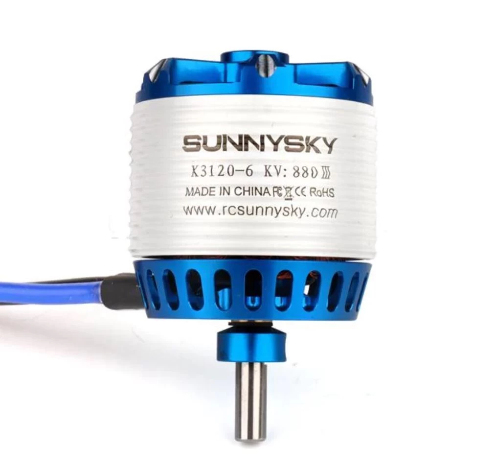 SunnySky X Series V3 X3120 Brushless Motor 880KV 1 SunnySky X Series V3 X3120 Brushless Motor 880KV