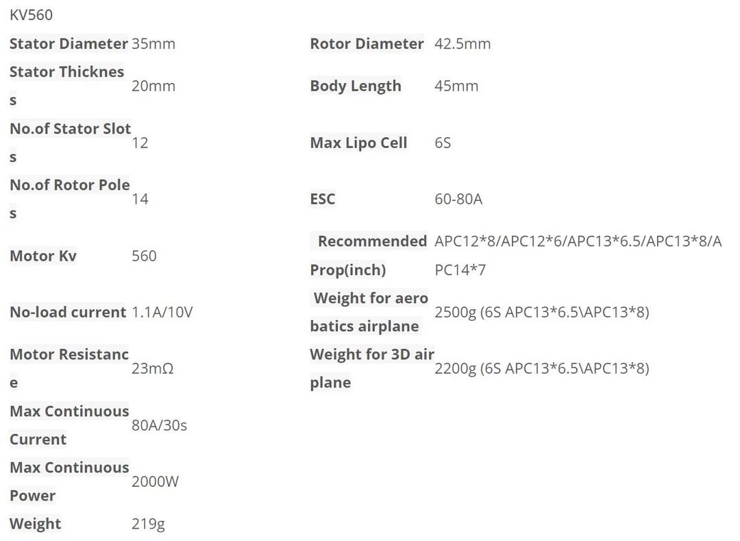 SunnySky X Series V3 X3520 V3 Brushless Motor 495kv 3 SunnySky X Series V3 X3520 V3 Brushless Motor 495kv - Image 3