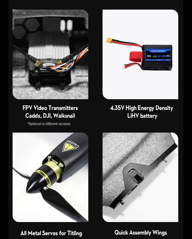 OMP Hobby ZMO Pro VTOL FPV VRX 6S Combo 6 OMP Hobby ZMO Pro VTOL FPV VRX 6S Combo - Image 6