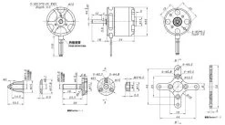 SunnySky X2814 Brushless Motor 1450KV -Drone Parts Store SunnySky X2814 Brushless Motor 1450KV 28429