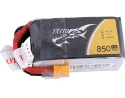 Tattu 850mAh 11.1V 75C 3S1P Lipo Battery Pack With XT30