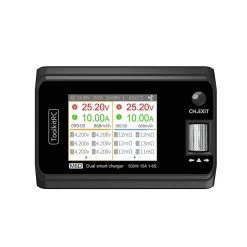 ToolKitRC M6D Dual Lipo Charger - 500W -Drone Parts Store ToolKitRC M6D Dual Lipo Charger 500W 28229