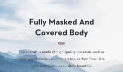 OMPHobby Super Decathlon 55 Inch Balsa Airplane PNP White -Drone Parts Store a38f77fa035515cf