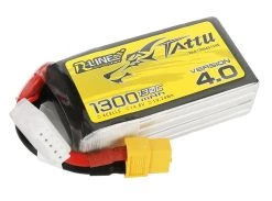 Tattu R-Line Version 4.0 1300mAh 14.8V 130C 4S1P Lipo XT60