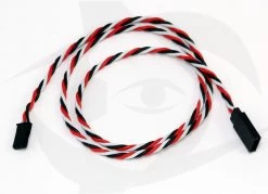 60cm (24 Inch) Futaba Style 22AWG Twisted Servo Cable