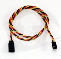 60cm (24 Inch) JR Style 22AWG Twisted Servo Cable