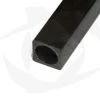 Carbon Fiber Square Tube: 10mm X 10mm X 8.5mm, 1m Long(Round ID)