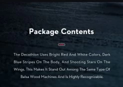 OMPHobby Super Decathlon 55 Inch Balsa Airplane PNP White -Drone Parts Store df27c17e3faba878