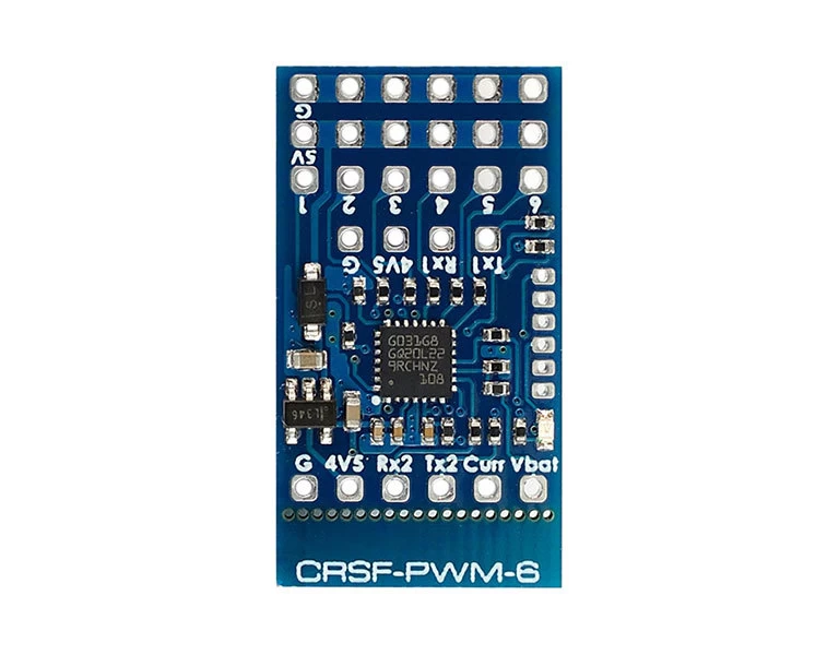 Matek CRSF To PWM Converter - 6 Channel 1 Matek CRSF To PWM Converter - 6 Channel