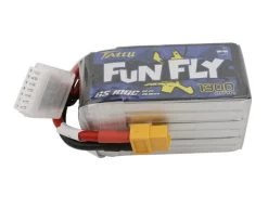 Tattu FunFly 1300mAh 100C 22.2V 6S1P Lipo - XT60