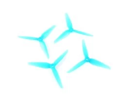 HQ Prop HeadsUpFPV R38 5.1X3.8X3 Propeller Blue