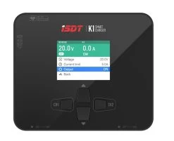 ISDT K1 AC/DC Dual Smart Charger 100W AC 250Wx2 DC 12 ISDT K1 AC/DC Dual Smart Charger 100W AC 250Wx2 DC -Drone Parts Store isdtk1