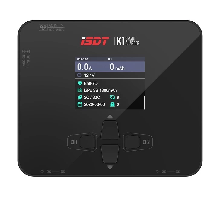 ISDT K1 AC/DC Dual Smart Charger 100W AC 250Wx2 DC 5 ISDT K1 AC/DC Dual Smart Charger 100W AC 250Wx2 DC - Image 5