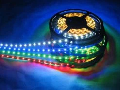 RMRC LED Strip With Adhesive Backing - Blue 5M