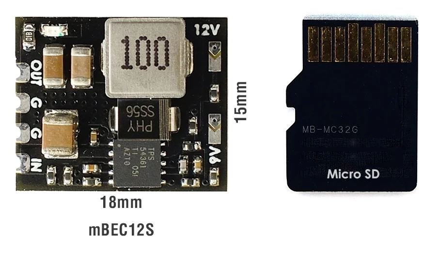 Micro BEC 6-60V To 5V/9V/12V-ADJ 2 Micro BEC 6-60V To 5V/9V/12V-ADJ - Image 2