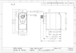 Emax ES3059D 9g Digital Servo For Budget RC Model -Drone Parts Store n yyfgf