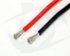 Premium Silicone Wire 20 Gauge Red, 1m