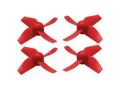RakonHeli 4 Blade Propeller (2CW+2CCW) 31mm - RED