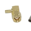 RP-SMA Male Connector - Crimp Style (Right Angle)