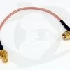 15cm SMA Female To SMA Male Right Angle RG316 Extension