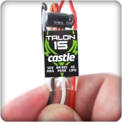 Castle Creations Talon 15-Amp 17V ESC With 8-Amp BEC
