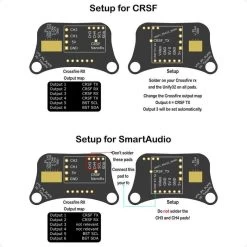TBS VTX Rx Plate -Drone Parts Store timofpv mounting board1