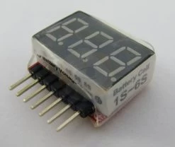 RMRC Battery Voltage Checker/Tester 1-6s