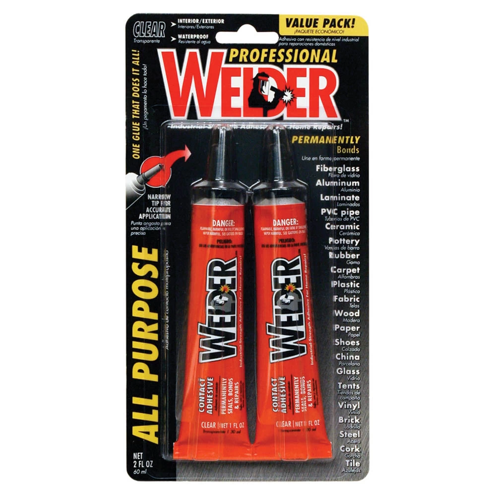 All Purpose Welder Glue - (2oz) 1 All Purpose Welder Glue - (2oz)