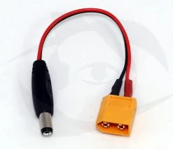 XT60 Male To 2.1mm Barrel Connector